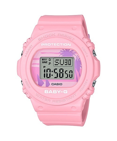 BABY-Gの新作腕時計「80’s ビーチカラーズ」ポップなミントグリーンやパステルピンク | 写真