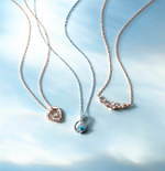 4℃の新作ジュエリー - 夏の睡蓮やあじさいをイメージしたネックレス、ダイヤモンドや天然石を使用｜写真3