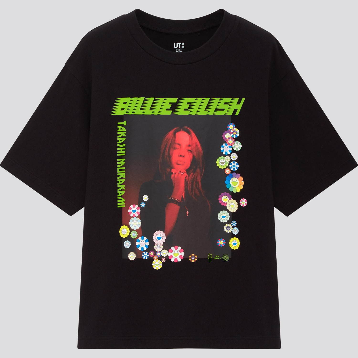 L】Billie Eilish×村上隆 限定 フラワーコラボTシャツ - Tシャツ ...