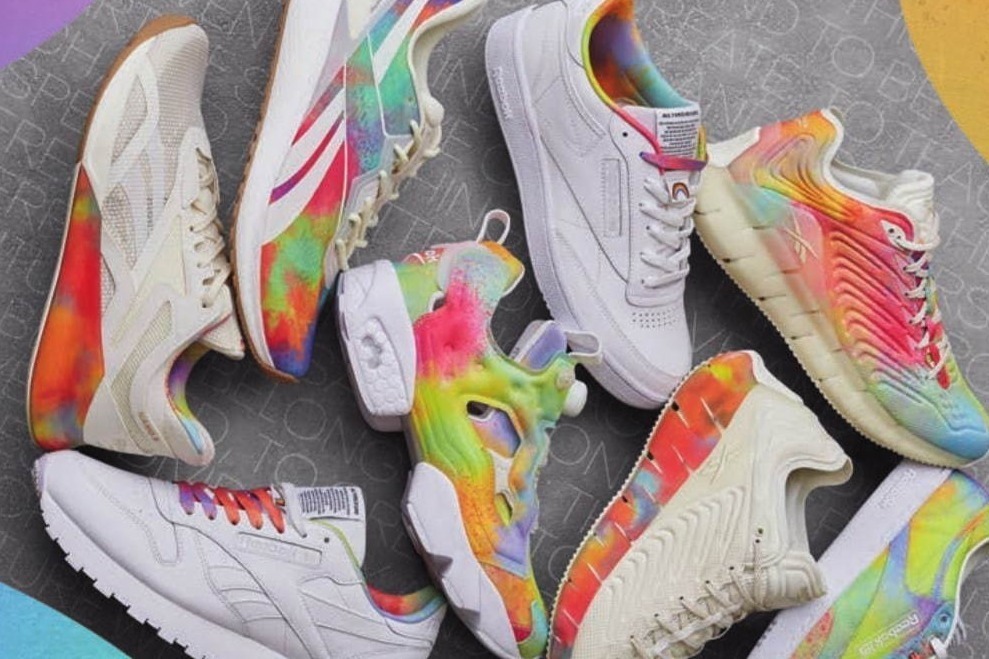 インスタポンプフューリー ｜リーボックのアイコンスニーカーが虹色に「インスタポンプフューリー」や「クラブ シー」