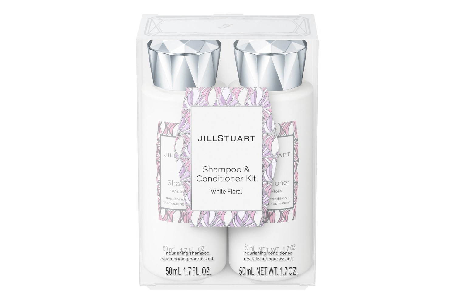 ジルスチュアート シャンプー＆コンディショナー キット ホワイトフローラル(シャンプー 50mL/コンディショナー 50mL) 1,200円＋税＜限定品＞