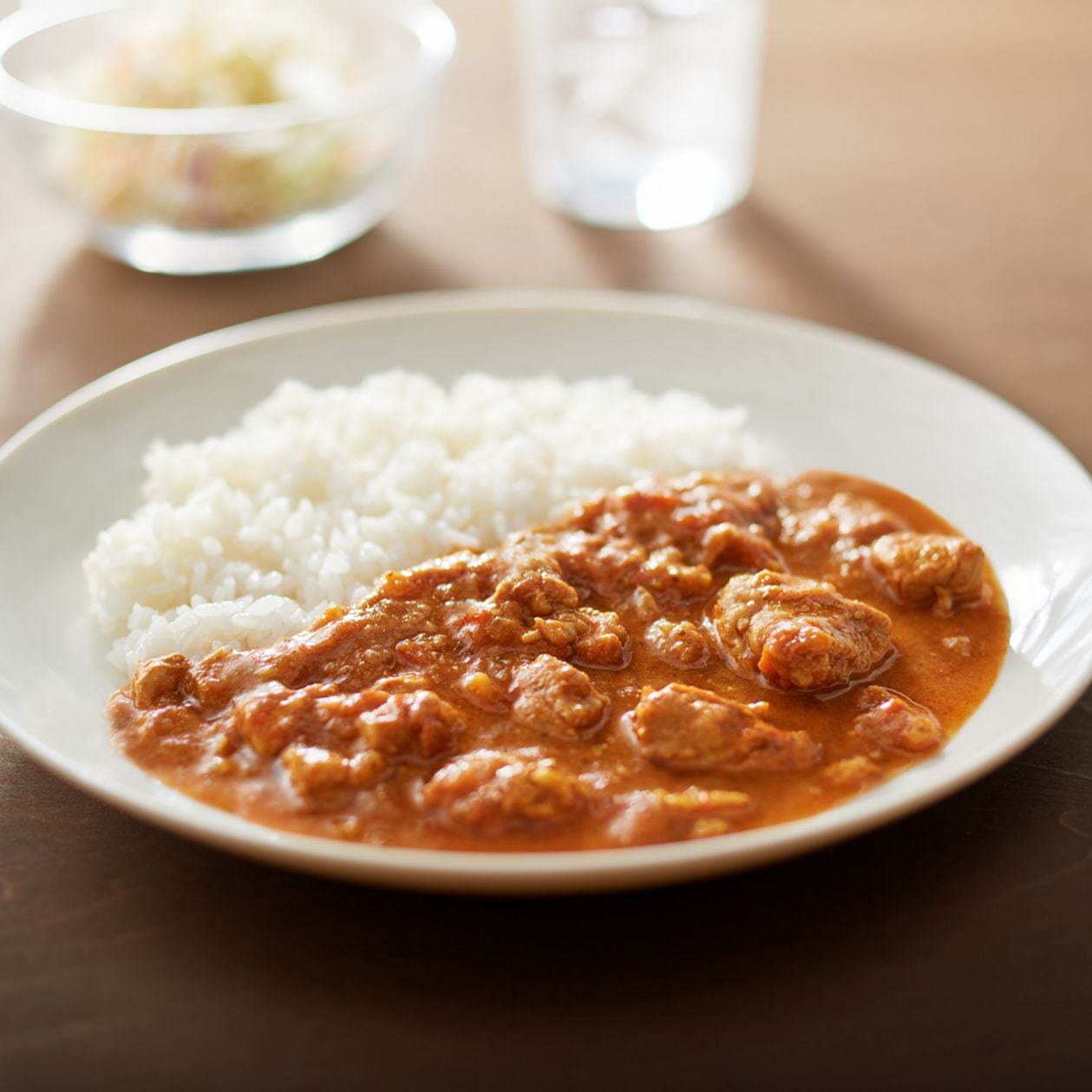 無印良品「糖質10g以下のカレー　チキンとトマトのカレー」150g 350円(税込)