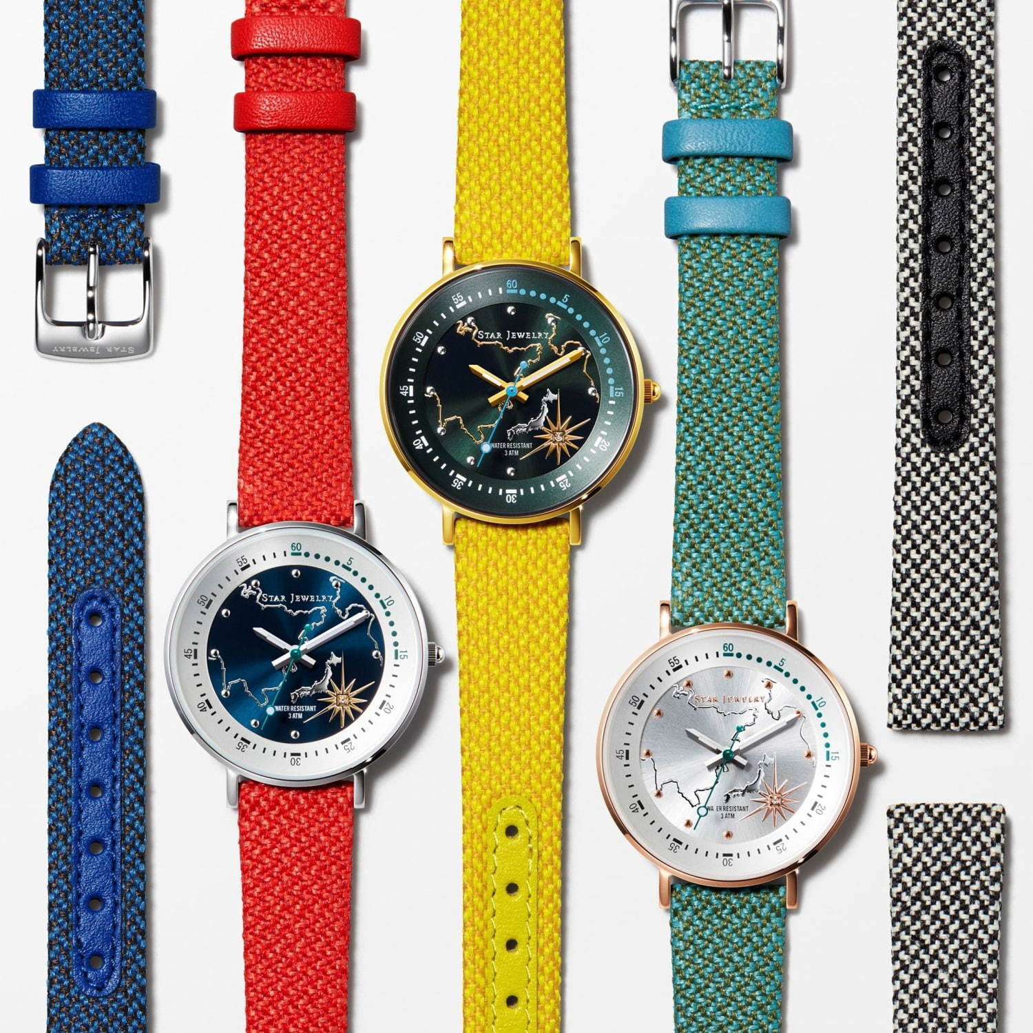 ファッション小物スタージュエリー 限定ウォッチ「THE EARTH WATCH」