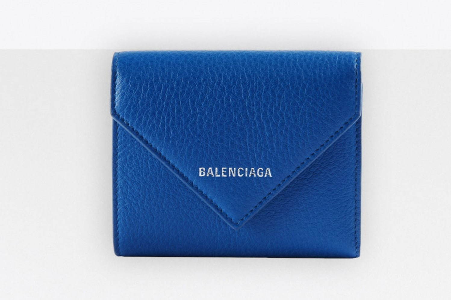 財布BALENCIAGA ペーパーミニウォレット ブルー - 財布