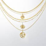 スタージュエリー“月と太陽”モチーフの限定ピアス＆ネックレス、鮮やかなカラーストーンで再現｜写真2