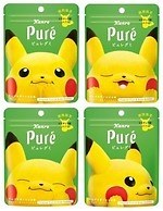 ピュレグミ×ピカチュウ「ピュレグミ でんげきトロピカ味」“もぐもぐピカチュウ”描いた4種のデザインで｜写真5