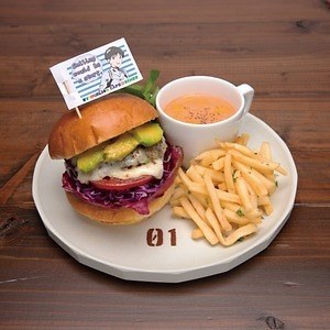 エヴァンゲリオン カフェが渋谷パルコに 初号機カラーのバーガーやミサトの日本酒入りパンケーキ ファッションプレス