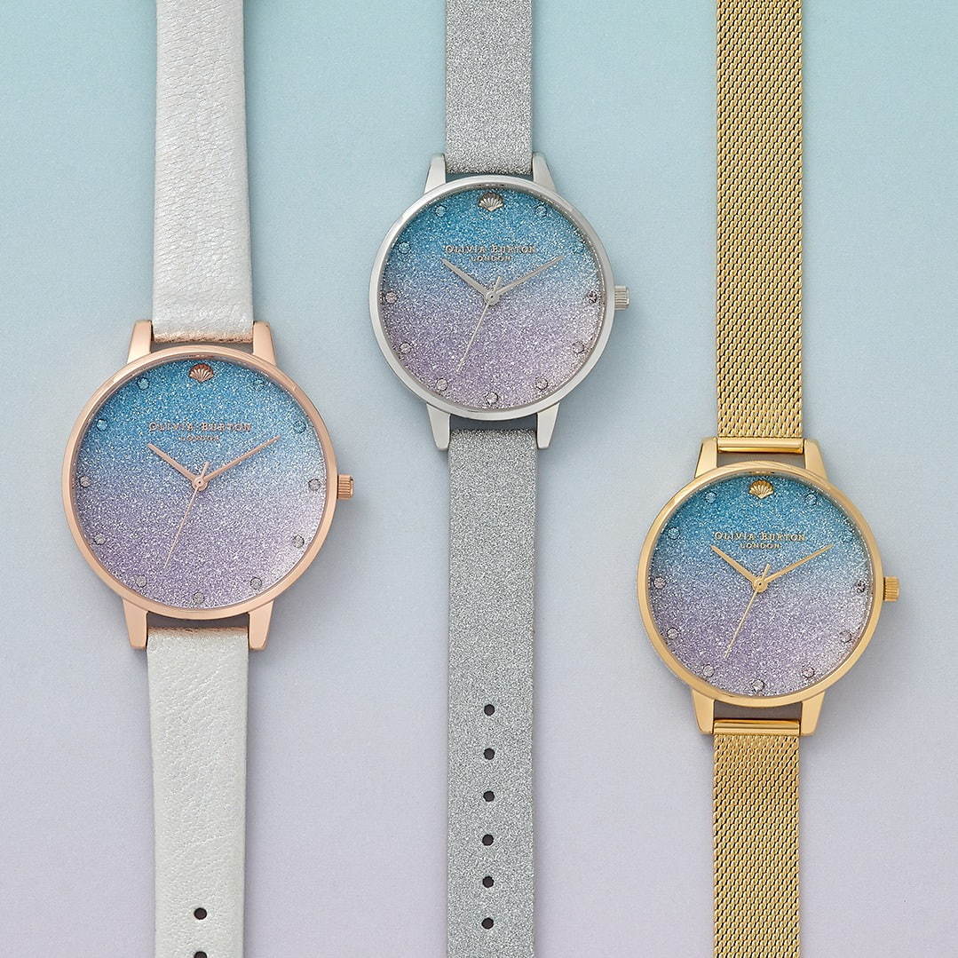 オリビア・バートン新作腕時計、“海の中”を表現したグリッター×グラデーションの文字盤など｜写真6