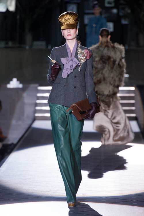 ディースクエアード 2013-14年秋冬コレクション - とびきりシックに着飾った紳士淑女のオンステージ | 写真