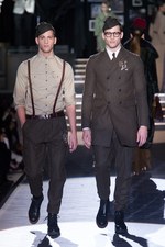 ディースクエアード 2013-14年秋冬コレクション - とびきりシックに着飾った紳士淑女のオンステージ｜写真25