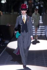 ディースクエアード 2013-14年秋冬コレクション - とびきりシックに着飾った紳士淑女のオンステージ｜写真28