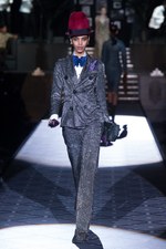 ディースクエアード 2013-14年秋冬コレクション - とびきりシックに着飾った紳士淑女のオンステージ｜写真43