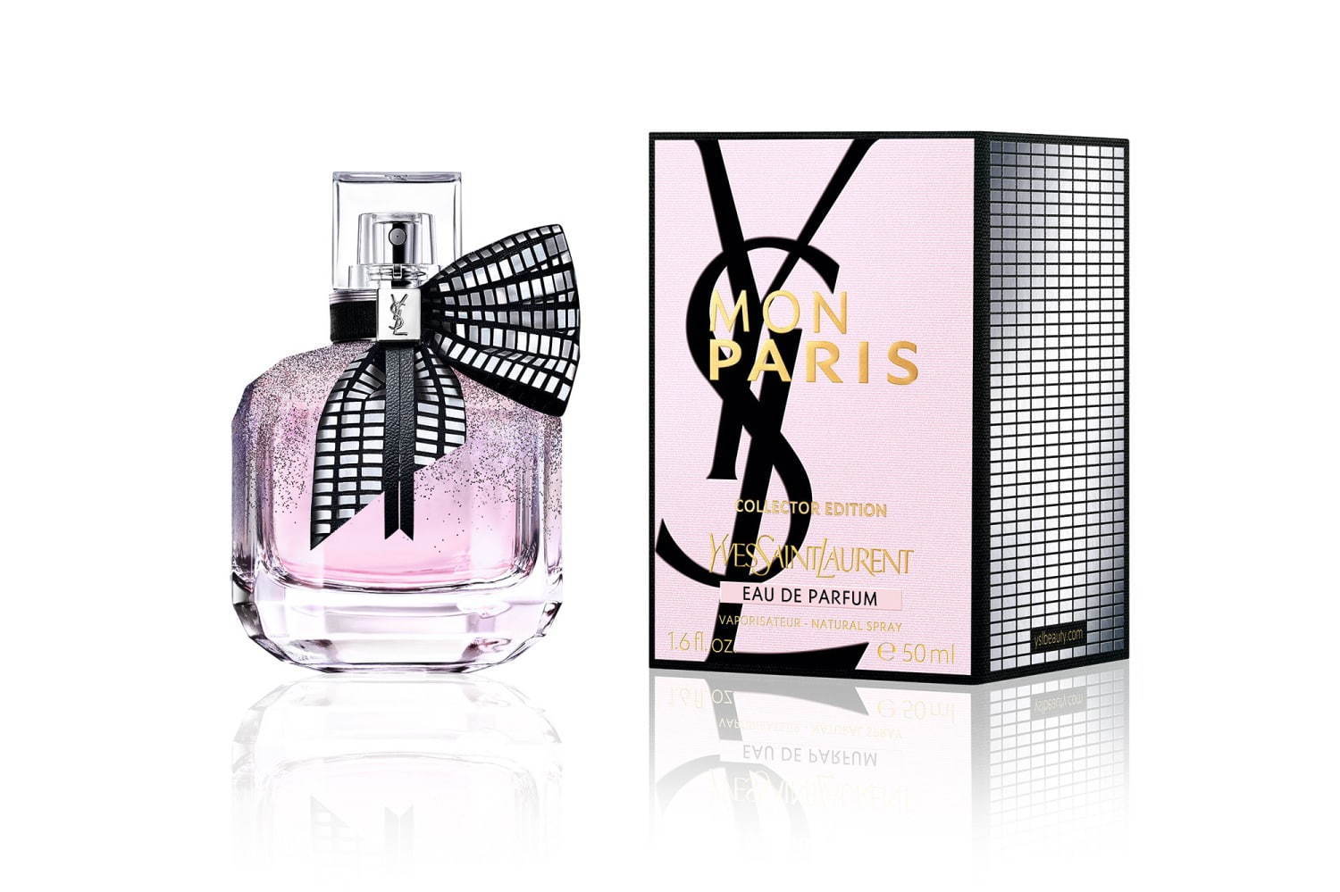 イヴ・サンローラン“恋愛”がテーマの人気香水「モン パリ」“夜のパリ”イメージの限定デザインに - ファッションプレス