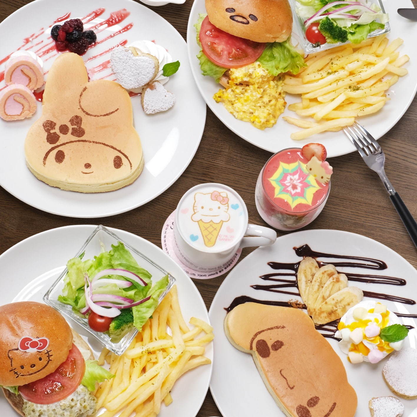 「サンリオカフェ」が東京・池袋のサンシャインシティに、カフェスペース＆テイクアウト専門ワゴン｜写真4