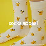 ソックスアピールの大人向け「ポケットモンスターソックス」再び、ピカチュウやミュウなど全12種｜写真1