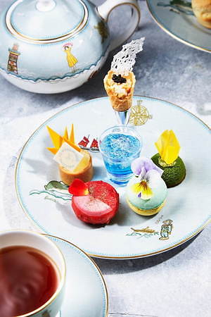 ザ・リッツ・カールトン大阪×ウェッジウッドのアフタヌーンティー第2弾、爽やか“夏色”スイーツを満喫|写真4