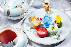 ザ・リッツ・カールトン大阪×ウェッジウッドのアフタヌーンティー第2弾、爽やか“夏色”スイーツを満喫|写真3