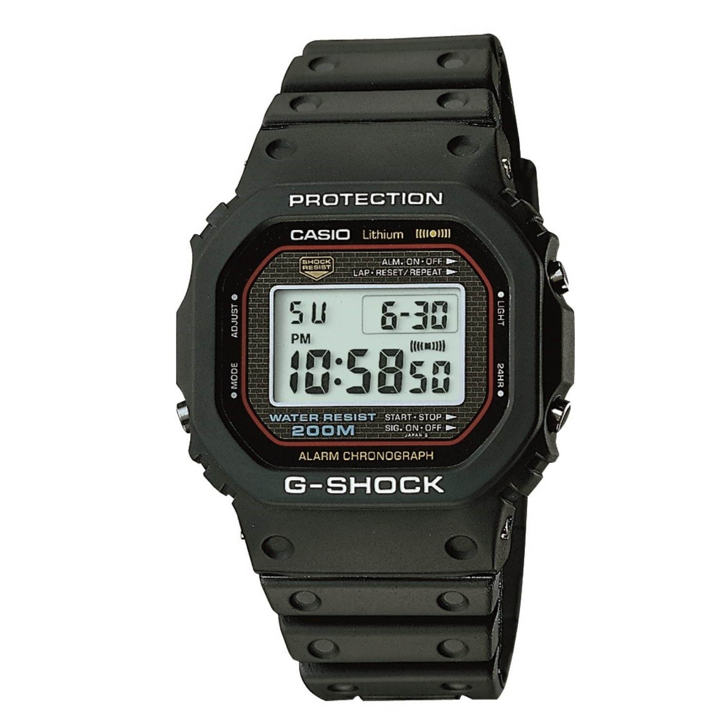 カシオ G-SHOCK DW-5000C(所蔵：カシオ計算機)