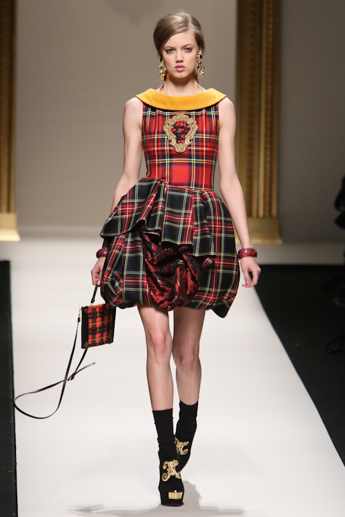 モスキーノ(MOSCHINO) 2013-14年秋冬ウィメンズコレクション シルエット - 写真7