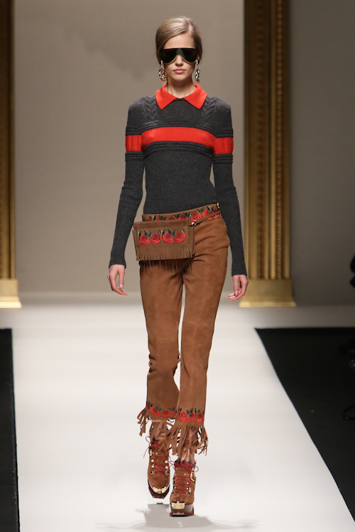 モスキーノ(MOSCHINO) 2013-14年秋冬ウィメンズコレクション シルエット - 写真19