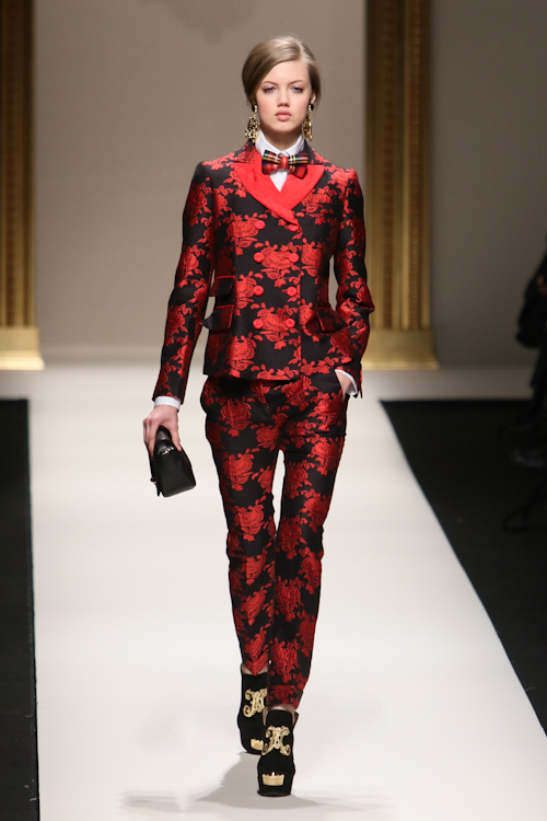 モスキーノ(MOSCHINO) 2013-14年秋冬ウィメンズコレクション シルエット - 写真40