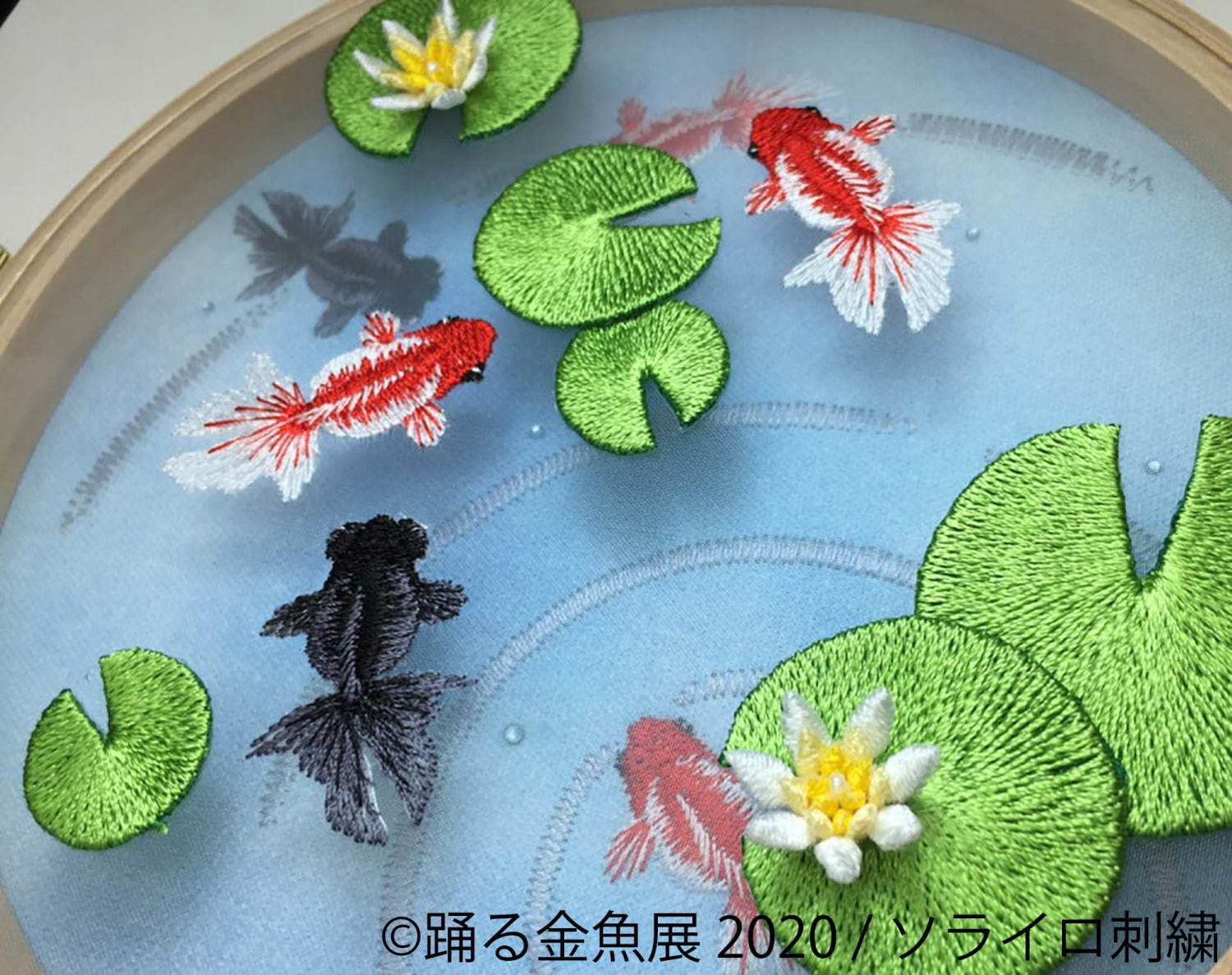 「踊る金魚展 2020」東京＆名古屋で、金魚が泳ぐ“一瞬の美しさ”を捉えた写真やグッズを展示販売｜写真24