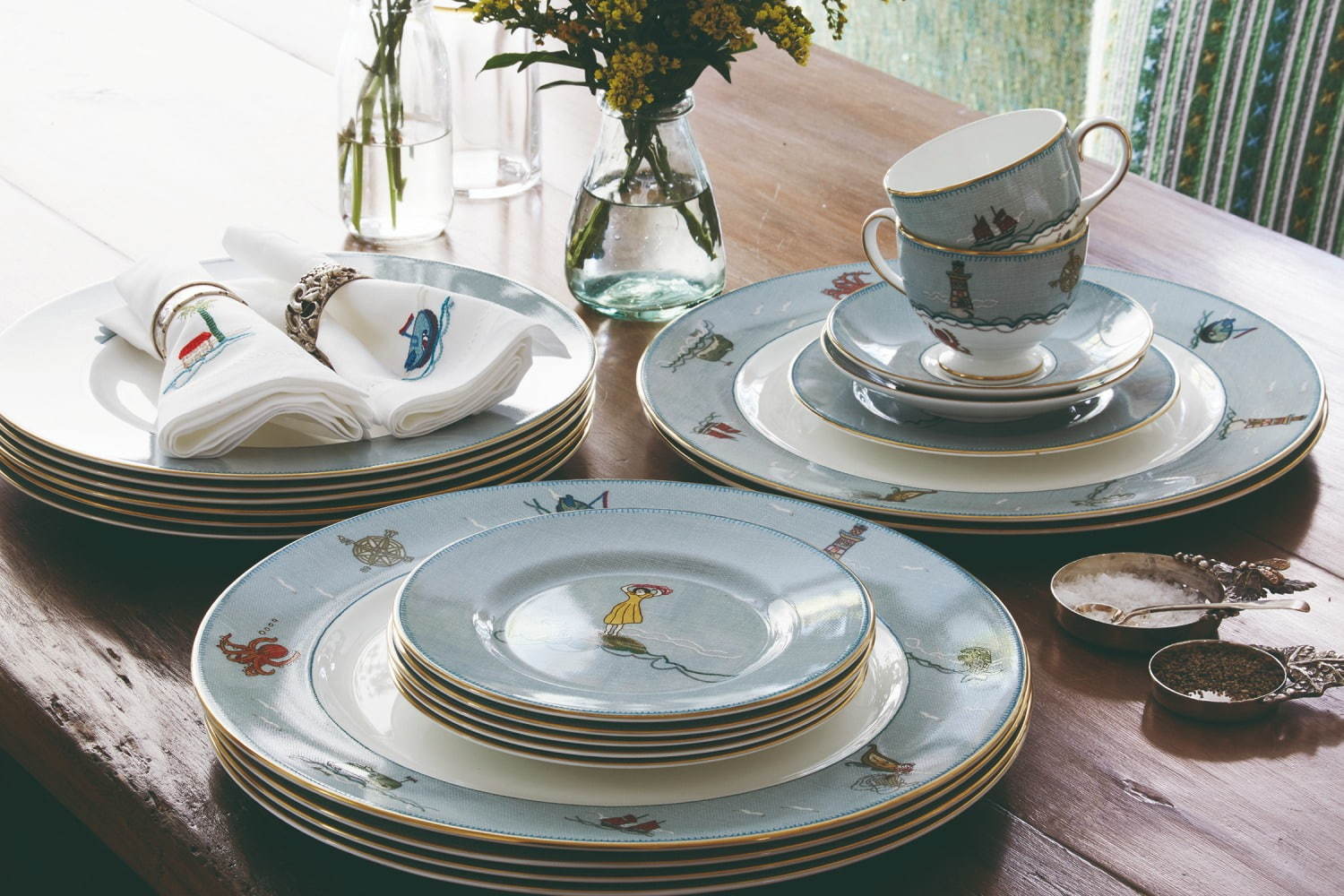 【美品】WEDGWOOD　セイラーズ フェアウェル カップ＆ソーサー　②