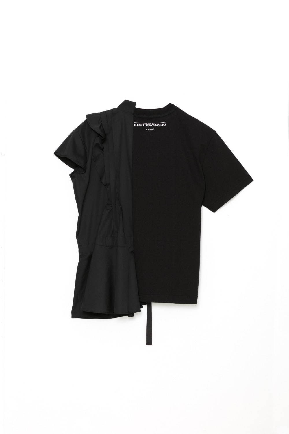 サカイ×映画『ビッグ・リボウスキ』の変形トップス、Tシャツにシャツ 