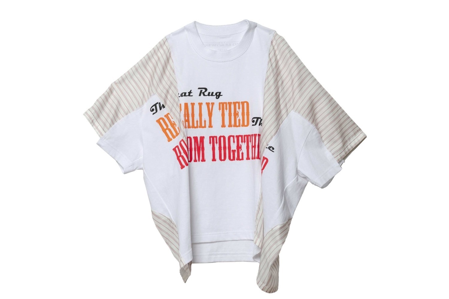サカイ×映画『ビッグ・リボウスキ』の変形トップス、Tシャツにシャツ 