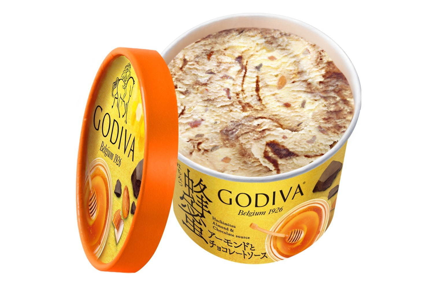 ゴディバ(GODIVA) 蜂蜜アーモンドとチョコレートソース｜写真2