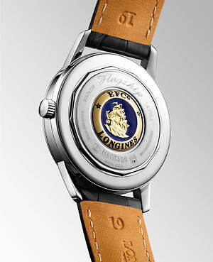 ロンジンの腕時計「フラグシップ ヘリテージ」ブラック文字盤の新色 