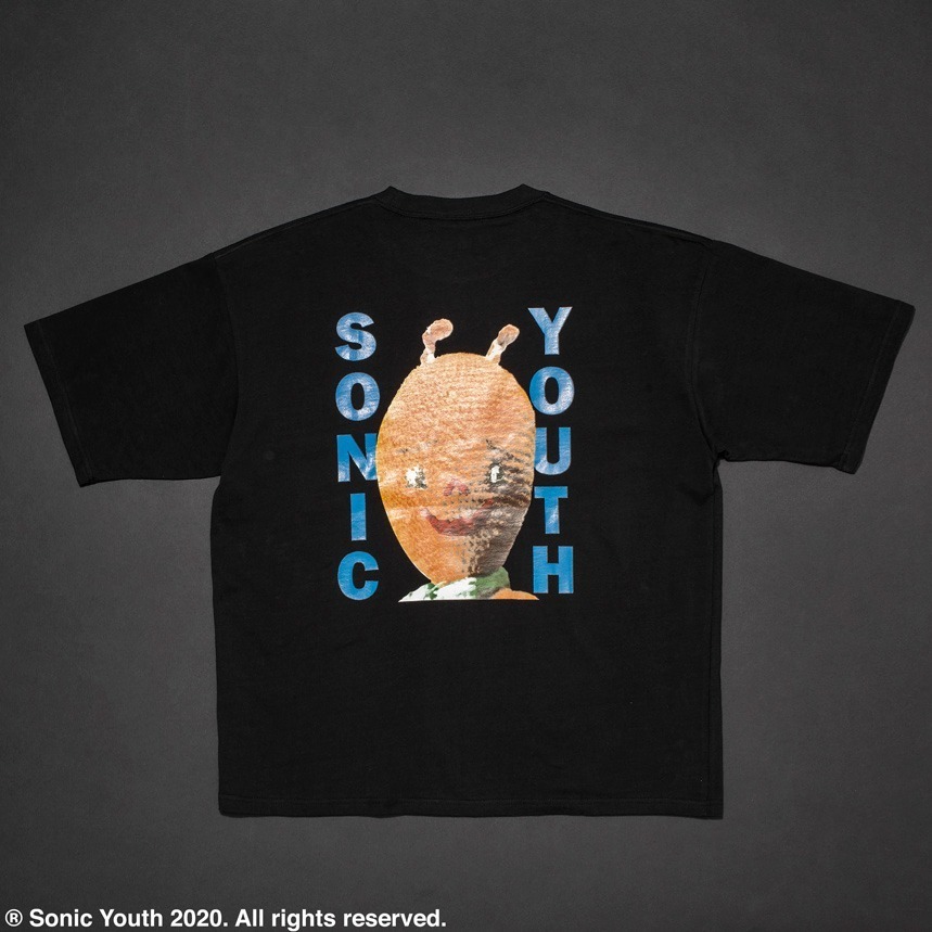 ソニック・ユース×モンキータイムのTシャツ、バンドの代表的なアートワークを連続で配置｜写真6