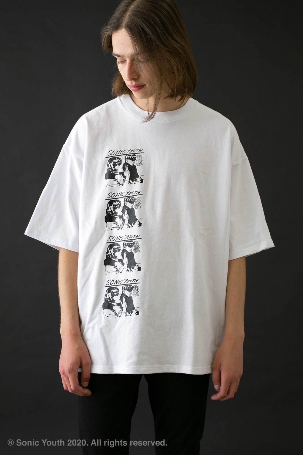 ソニック・ユース×モンキータイムのTシャツ、バンドの代表的なアート 