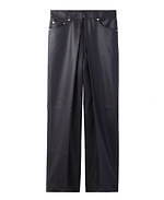 定価44000円 ジョンローレンスサリバン　ビーガンレザートラウザーパンツ　46 定価44000円 ジョンローレンスサリバン ビーガンレザー