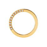 正面を定義しないダイヤモンドリング＆ギミックの効いたリング、ヤヌカブライダルコレクションから｜写真6