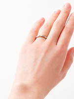 正面を定義しないダイヤモンドリング＆ギミックの効いたリング、ヤヌカブライダルコレクションから｜写真17