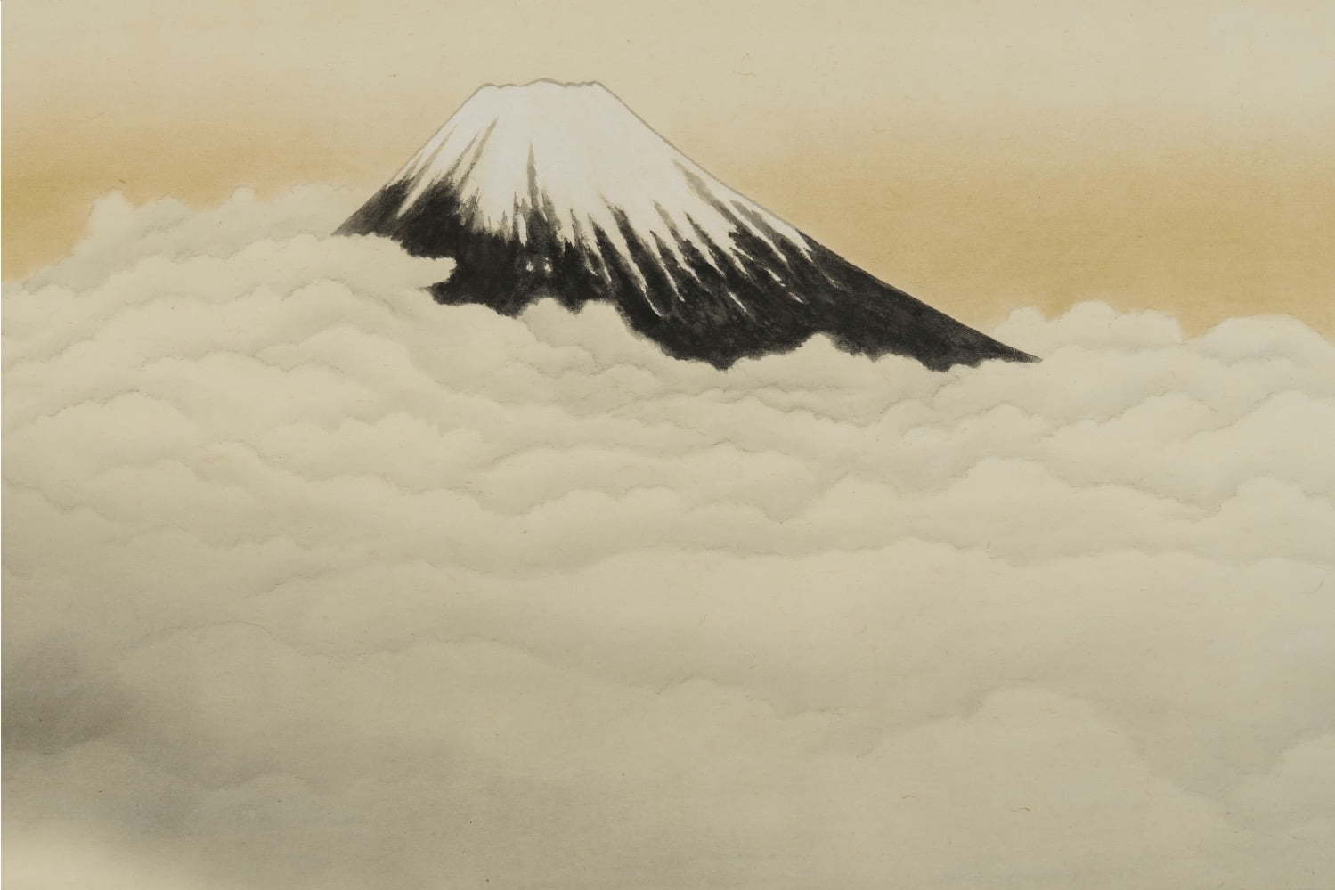 富士山｜企画展「大観と春草 ─東京画壇上洛─」京都・福田美術館で、近代東京画壇の日本画を一挙公開