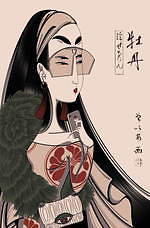 RMK“江戸時代”から着想した20年秋冬コスメ、美人画モチーフのアイシャドウや“キセル”風Wライナー｜写真16