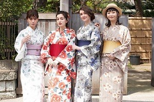 メゾン ド フルールなど人気14ブランドの新作浴衣、リボン柄やくすみカラーぶどうモチーフの夏和服