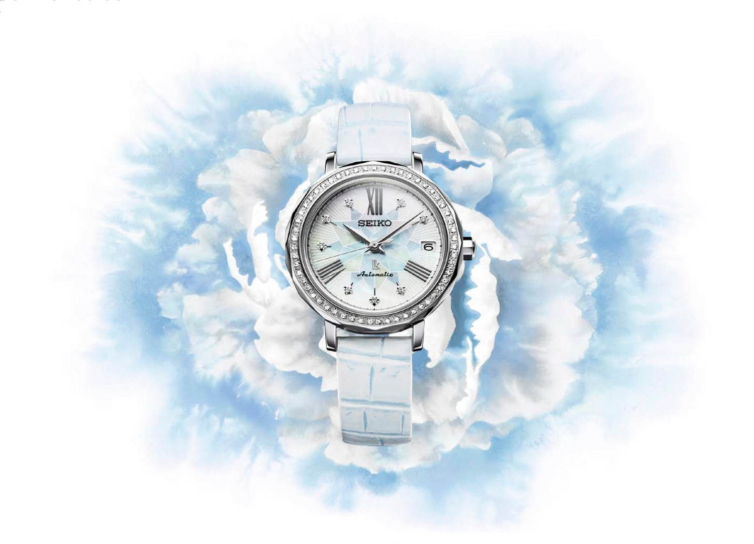 セイコー ルキア“日本の伝統色”の腕時計、銀座から着想して“月の出の空やおしろいの色彩”を表現｜写真9