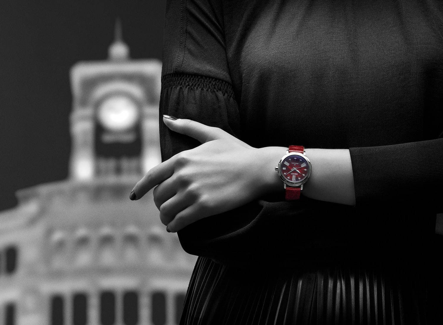 セイコー ルキア“日本の伝統色”の腕時計、銀座から着想して“月の出の空 