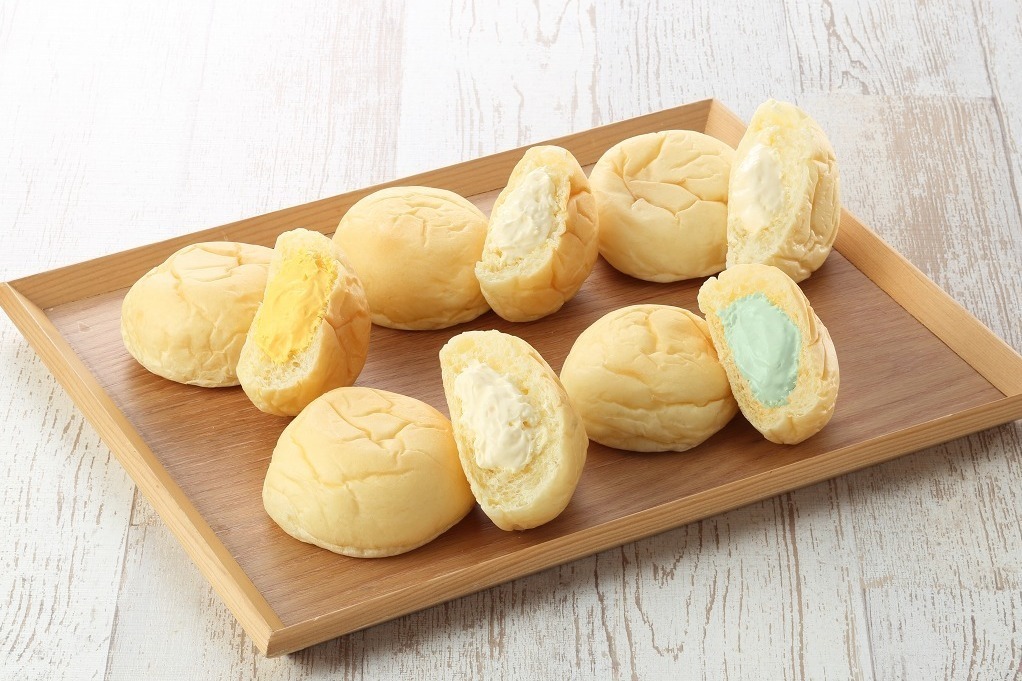 クリームパン｜生クリームパンで人気の「清水屋」グランツリー武蔵小杉に限定出店、クリームたっぷり清水屋バーガー発売