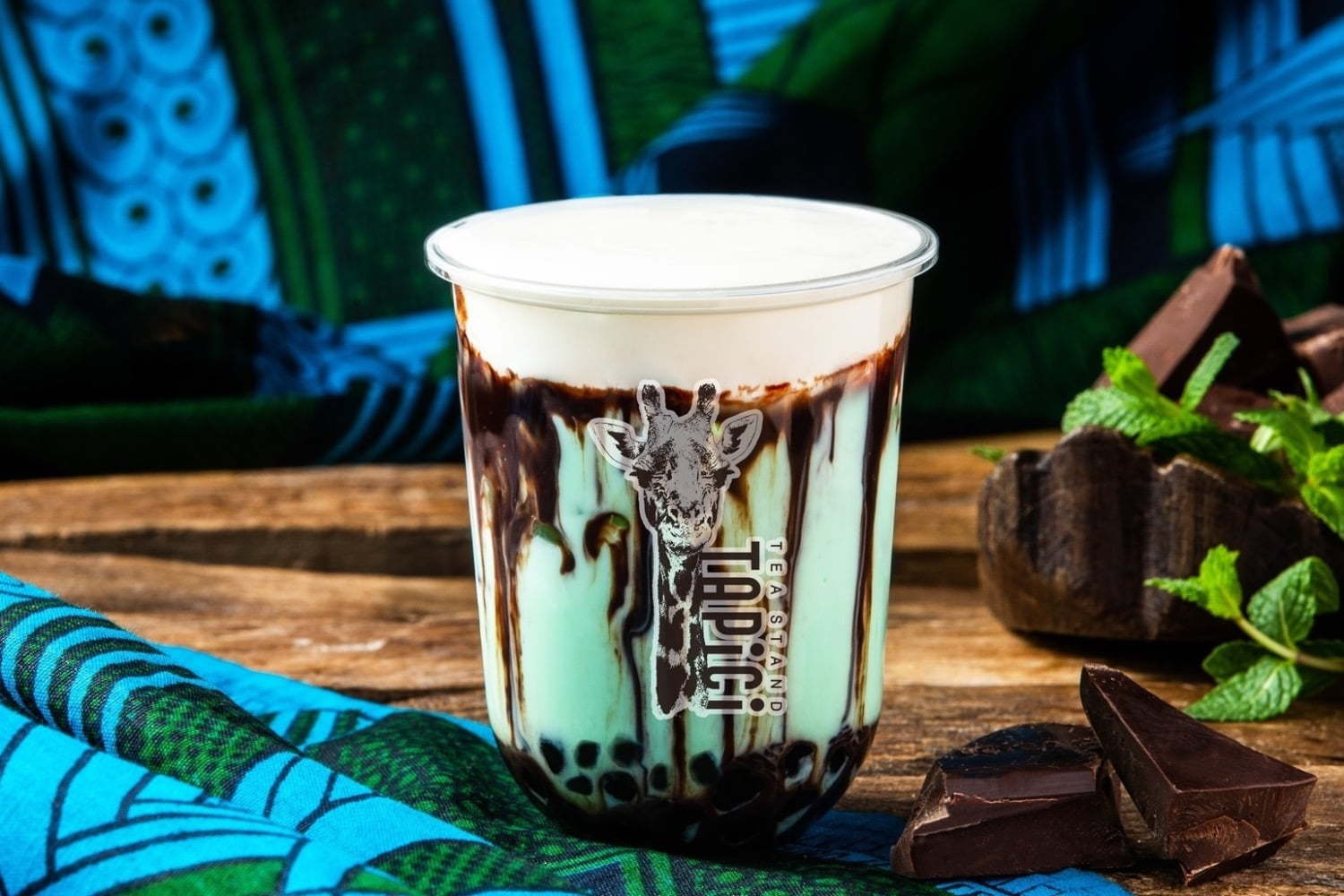 タピオカ｜タピオカチーズティー専門店「タピチティースタンド」京都新京極に初出店、限定“チョコミント”ティーなど