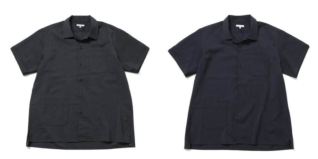 エンジニアド ガーメンツ“トロピカルウール”を使用した半袖シャツ