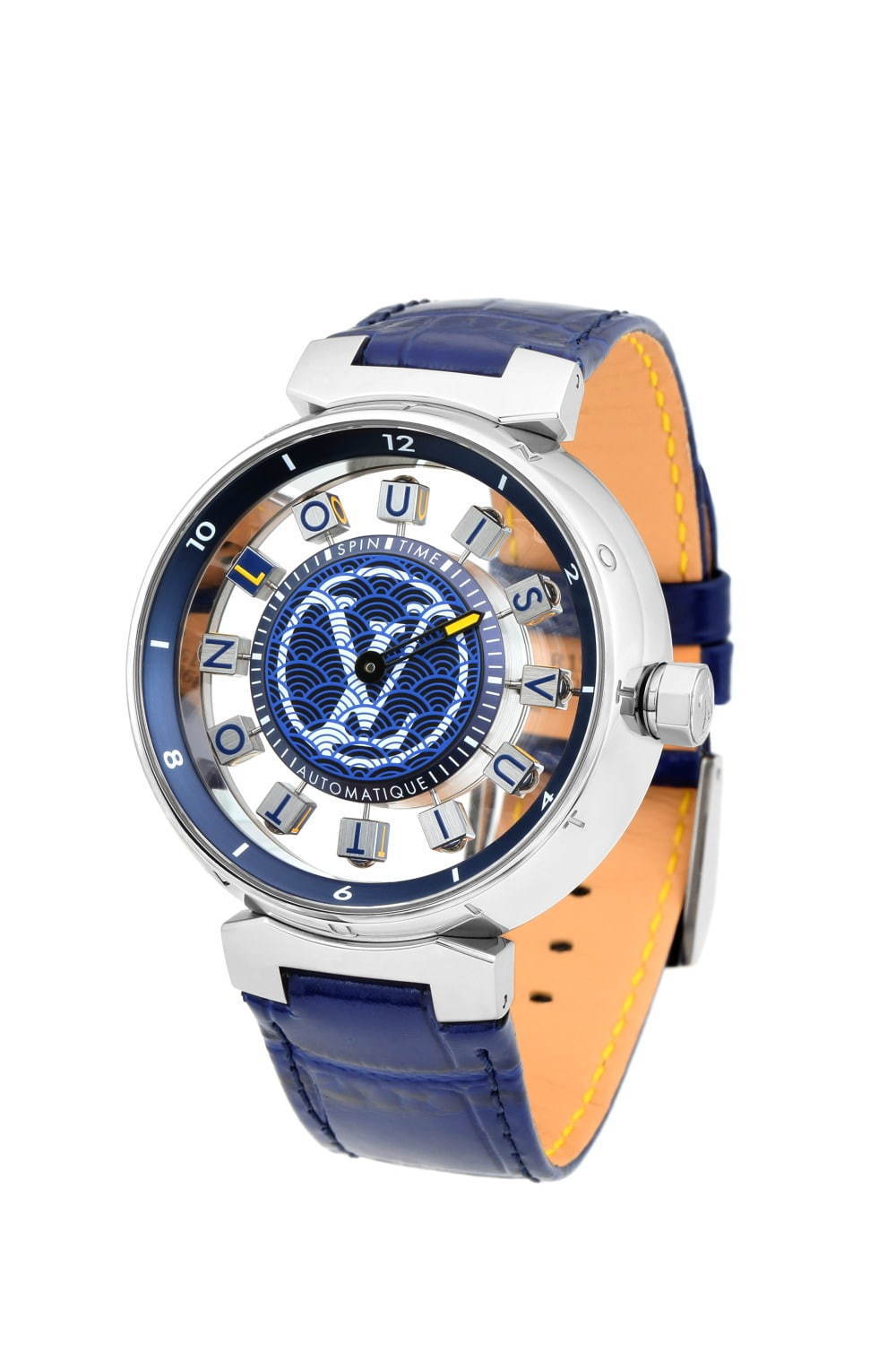 ルイ・ヴィトン “回転キューブが時を示す”腕時計に限定モデル、日本の