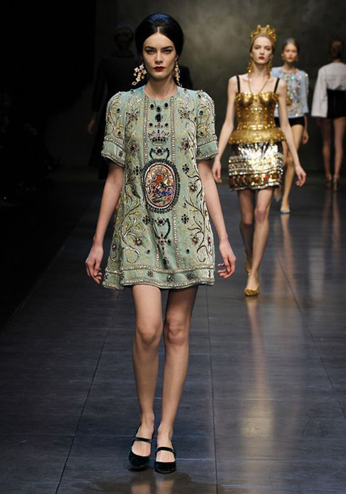 ドルチェ＆ガッバーナ(DOLCE&GABBANA) 2013-14年秋冬ウィメンズコレクション  - 写真38