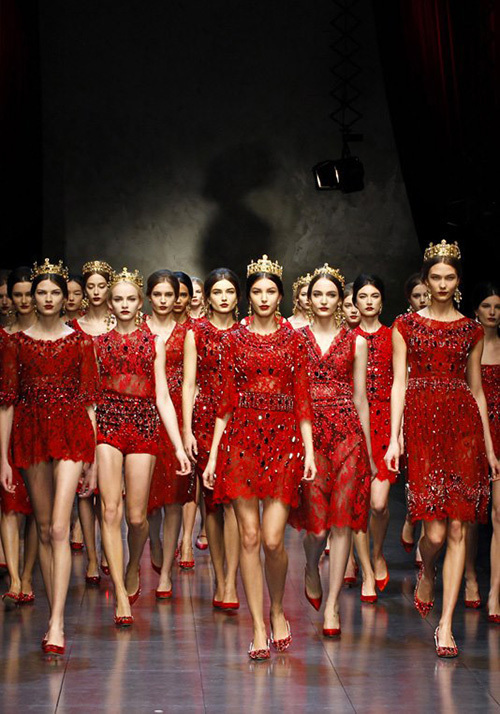 ドルチェ＆ガッバーナ(DOLCE&GABBANA) 2013-14年秋冬ウィメンズコレクション  - 写真76