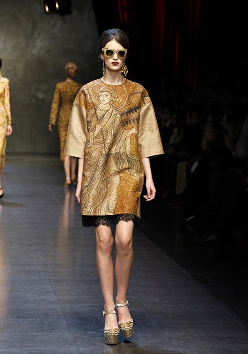ドルチェ＆ガッバーナ(DOLCE&GABBANA) 2013-14年秋冬ウィメンズコレクション - ファッションプレス