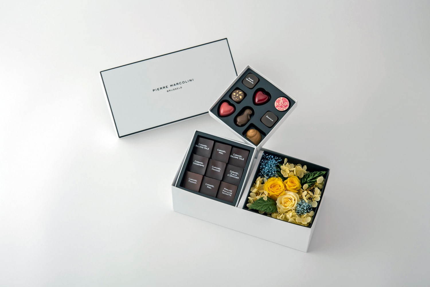 ピエール マルコリーニの父の日ギフト、チョコレートとバラの花をセットに - 20周年限定ボックスも｜写真2