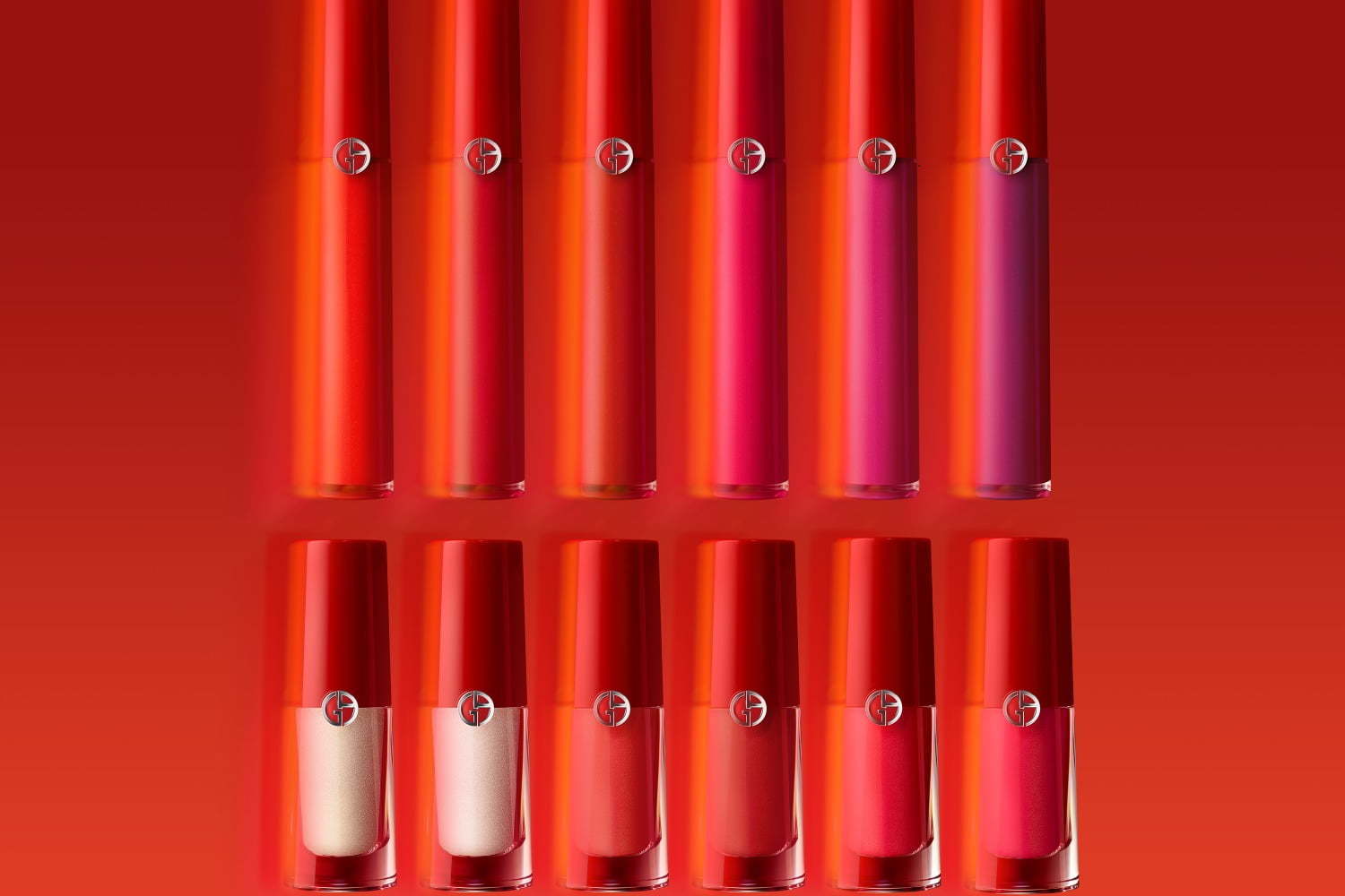 アルマーニ ビューティの“アイコンリップ”が高発色に、ルミナスマット×ビビッドな赤リップなど